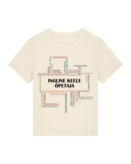 (Disain hetkel täiendamisel) T-särk INGLISE KEELE ÕPETAJA